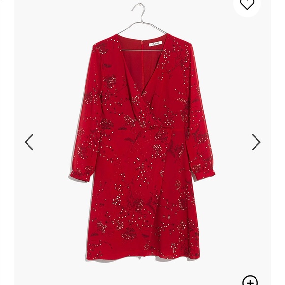 NWT Madewell Hazelwood front wrap mini dress - Picture 3 of 8